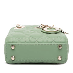 Micro Lambskin Cannage Lady Dior