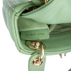 Micro Lambskin Cannage Lady Dior