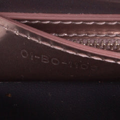 Medium Metallic Patent Microcannage Lady Dior