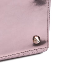 Medium Metallic Patent Microcannage Lady Dior