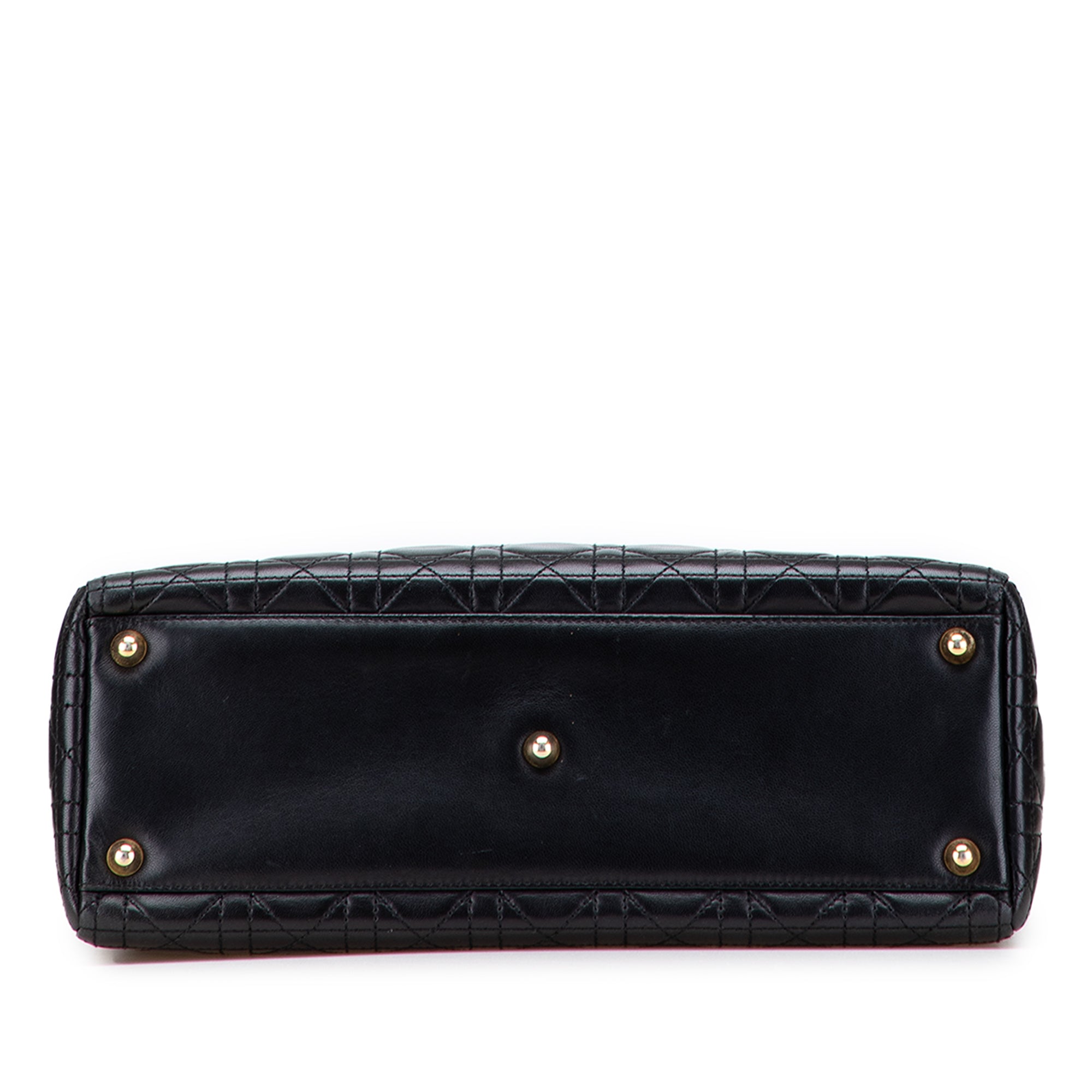 Large Lambskin Cannage Lady Dior