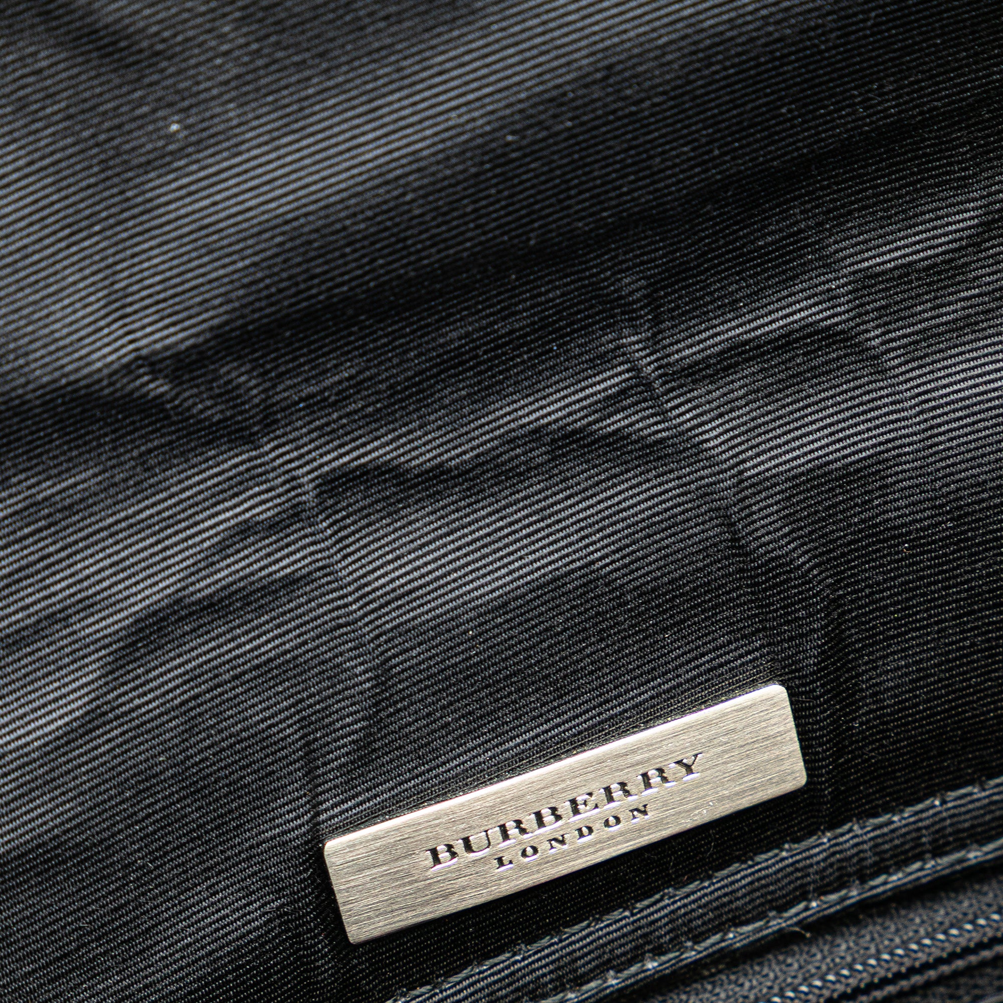 Nova Check Trimmed Leather Handbag
