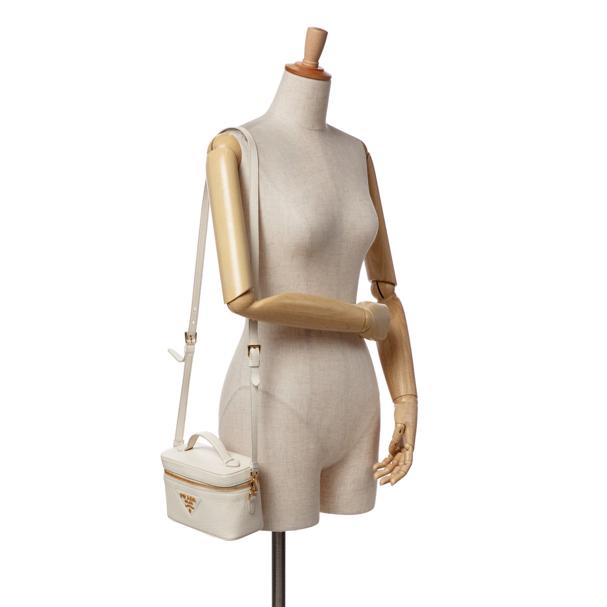 Mini Vitello Daino Vanity Bag