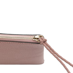 Calfskin Bamboo Clutch