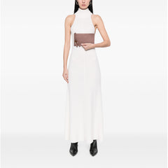 Calfskin Bamboo Clutch