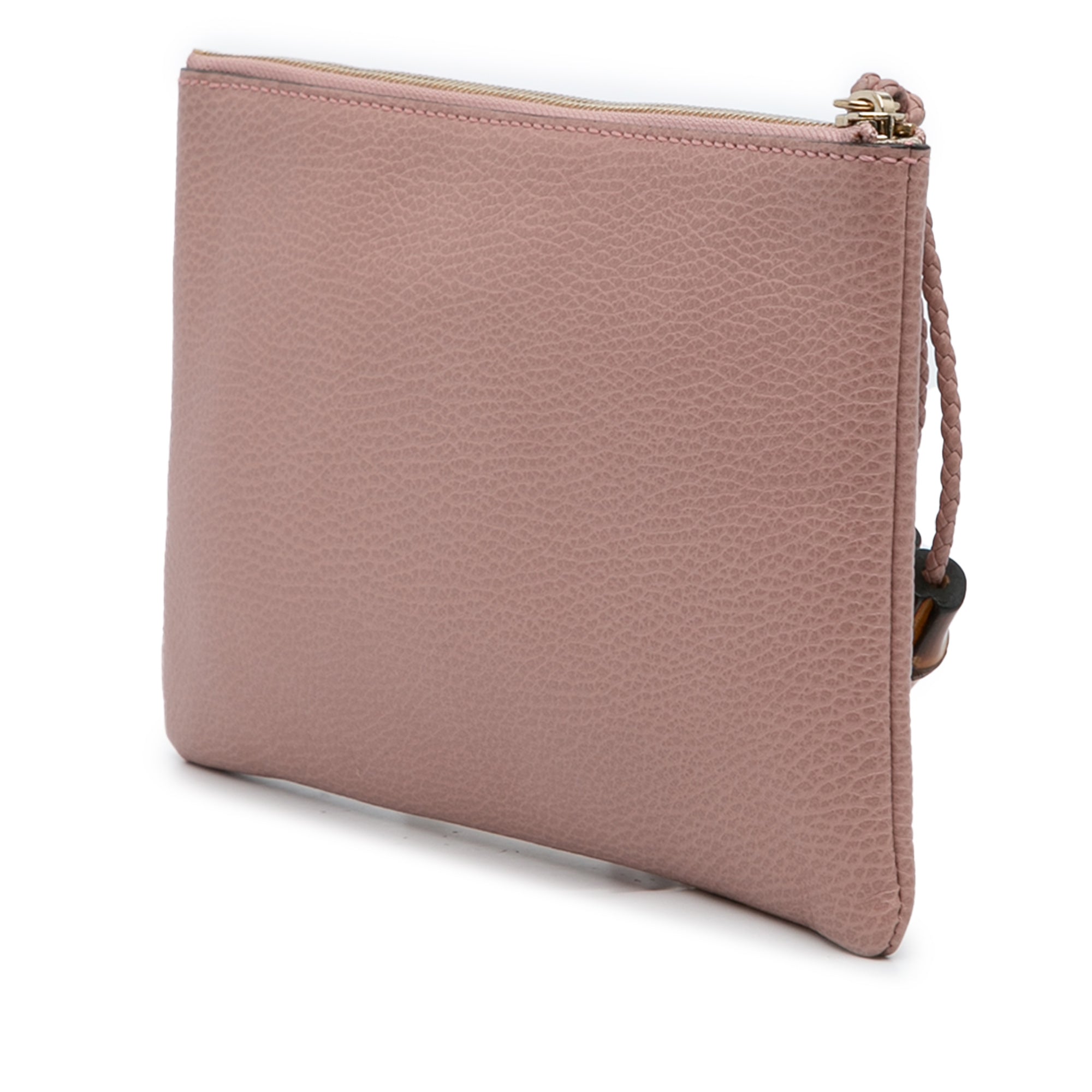 Calfskin Bamboo Clutch