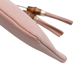 Calfskin Bamboo Clutch