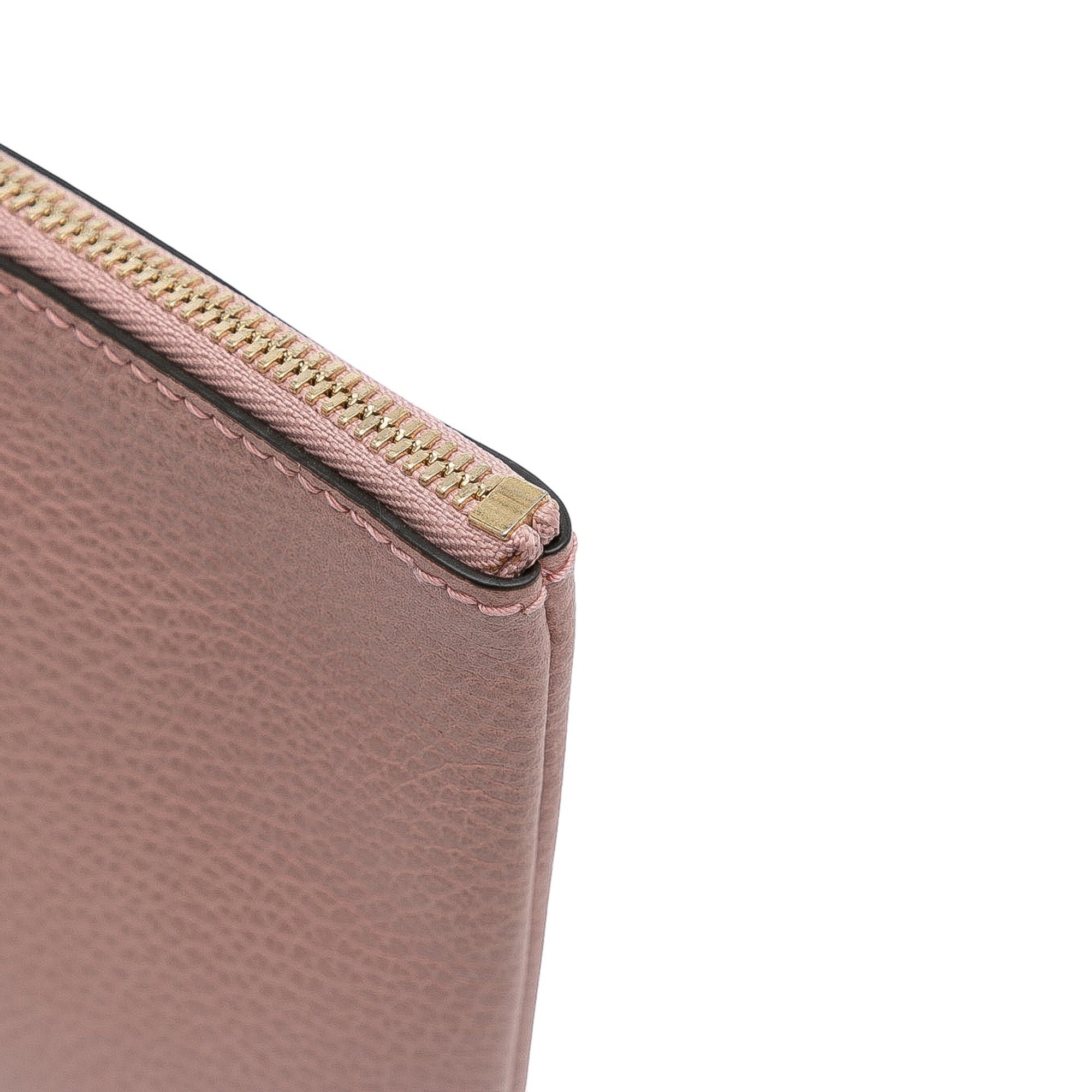 Calfskin Bamboo Clutch