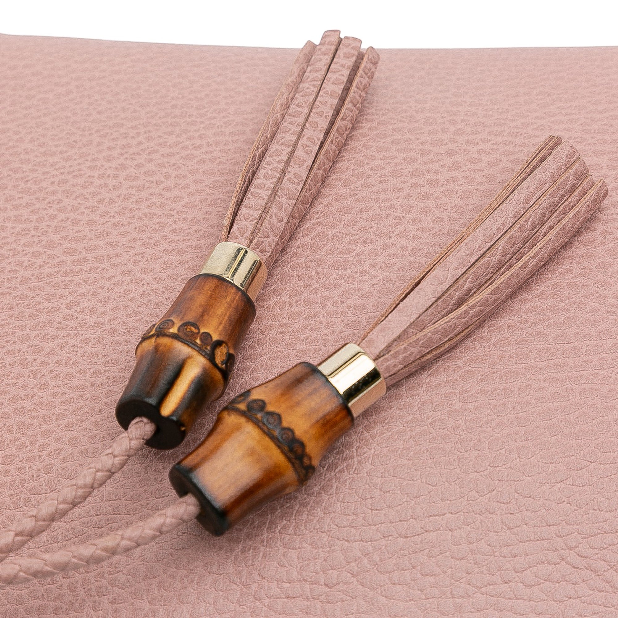 Calfskin Bamboo Clutch