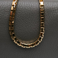 Chevre Motocross Metallic Edge Wallet on Chain