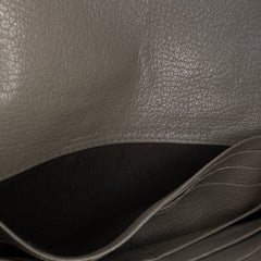 Chevre Motocross Metallic Edge Wallet on Chain