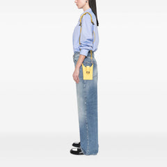Sarah Coleman Coated Canvas FF Vertigo Phone Holder Crossbody