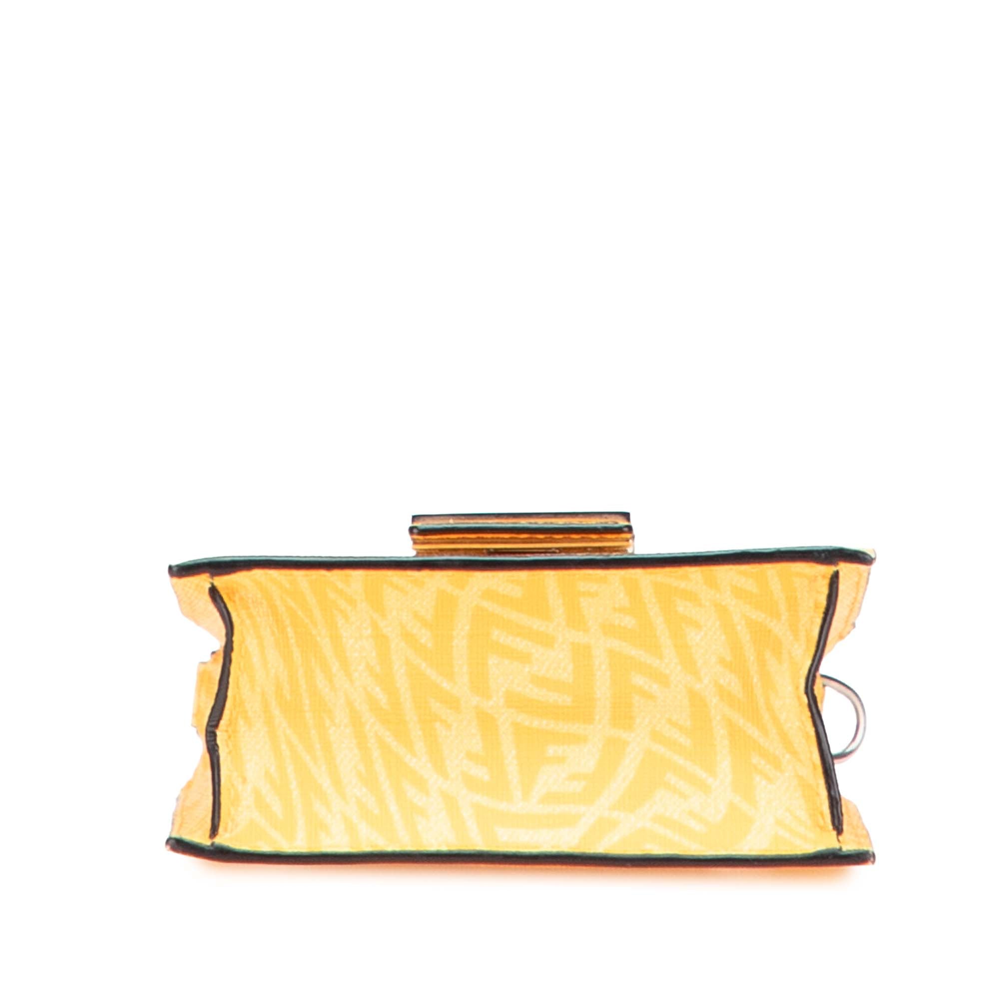 Sarah Coleman Coated Canvas FF Vertigo Phone Holder Crossbody