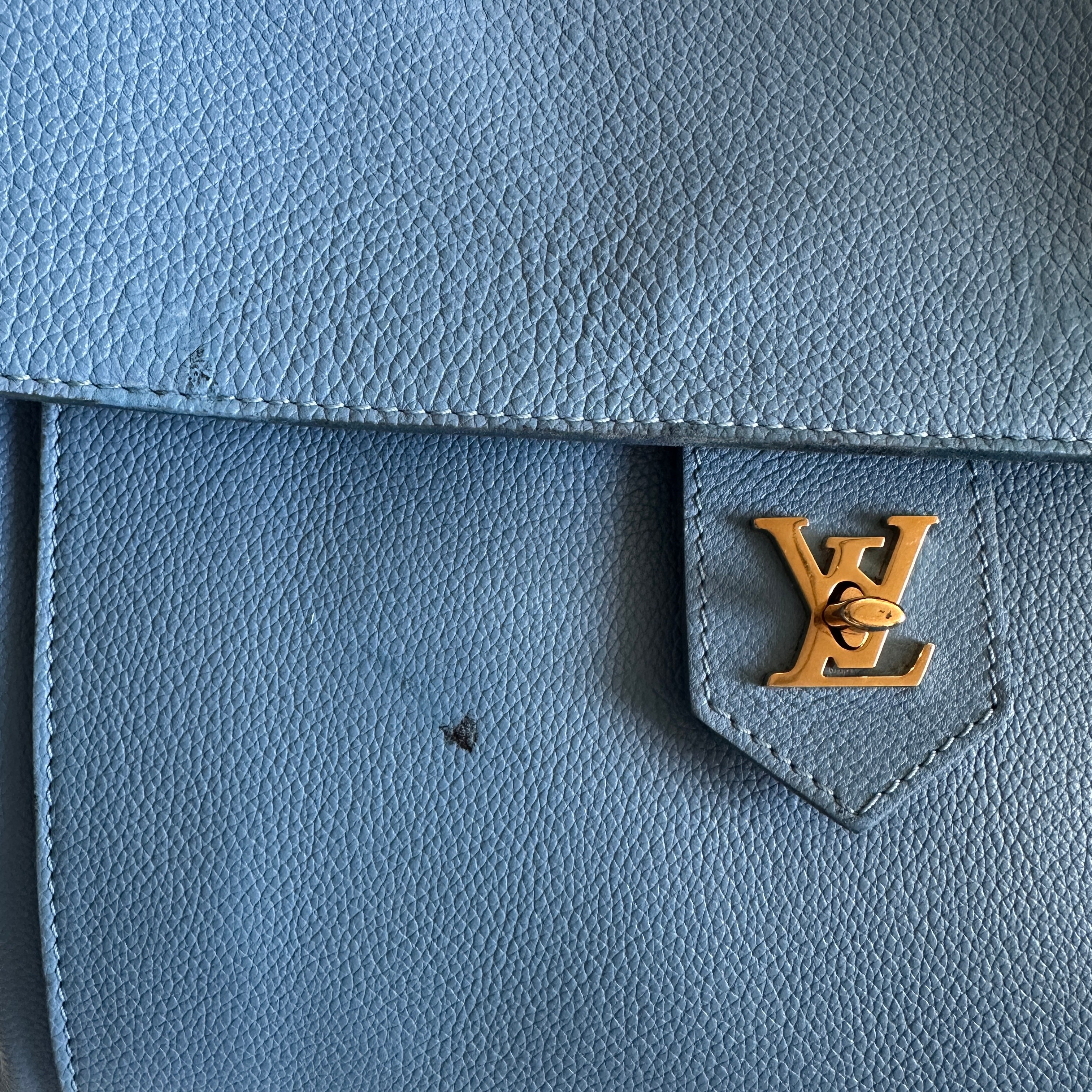 Louis Vuitton Lockme Handbag Leather