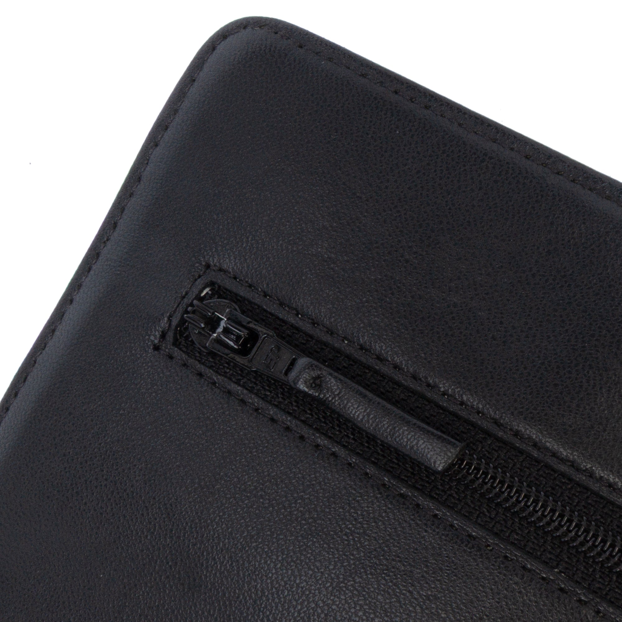 Camellia Embossed Lambskin Wallet On Chain