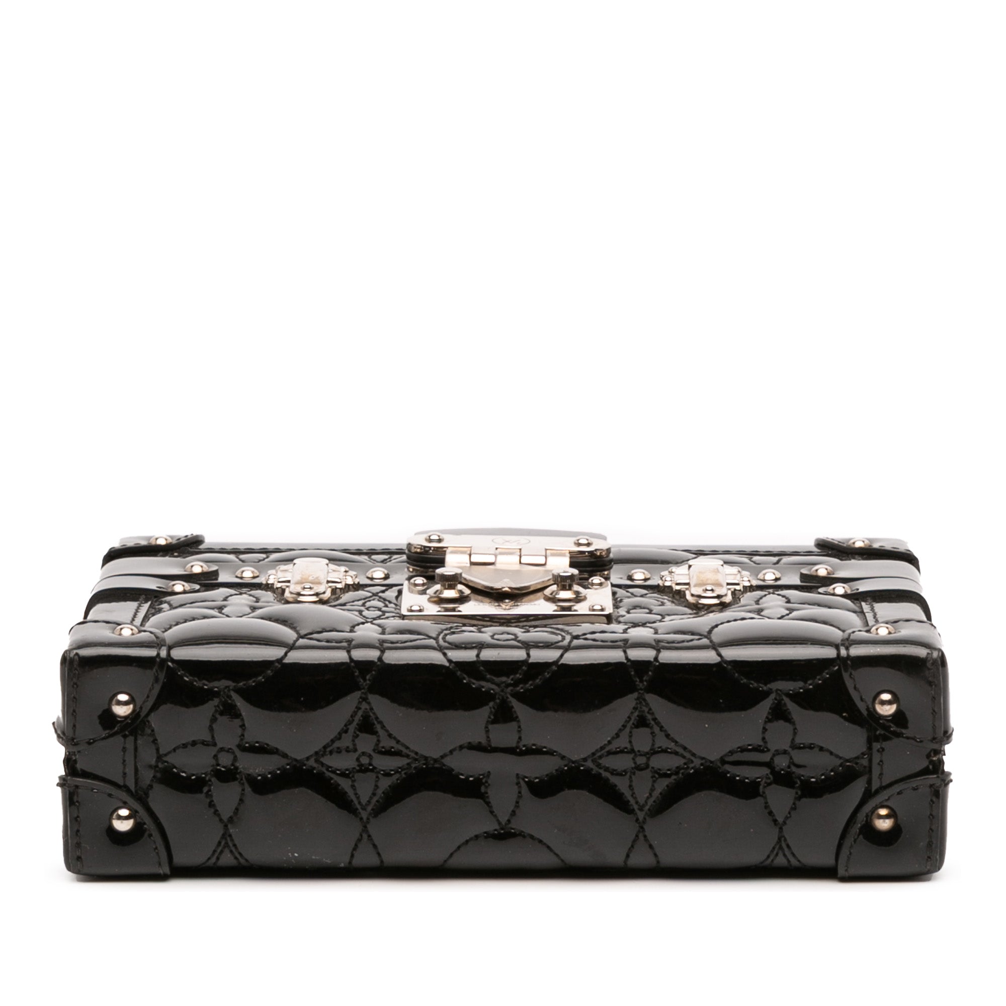 Monogram Vernis Fleur Petite Malle