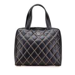 CC Lambskin Wild Stitch Handbag