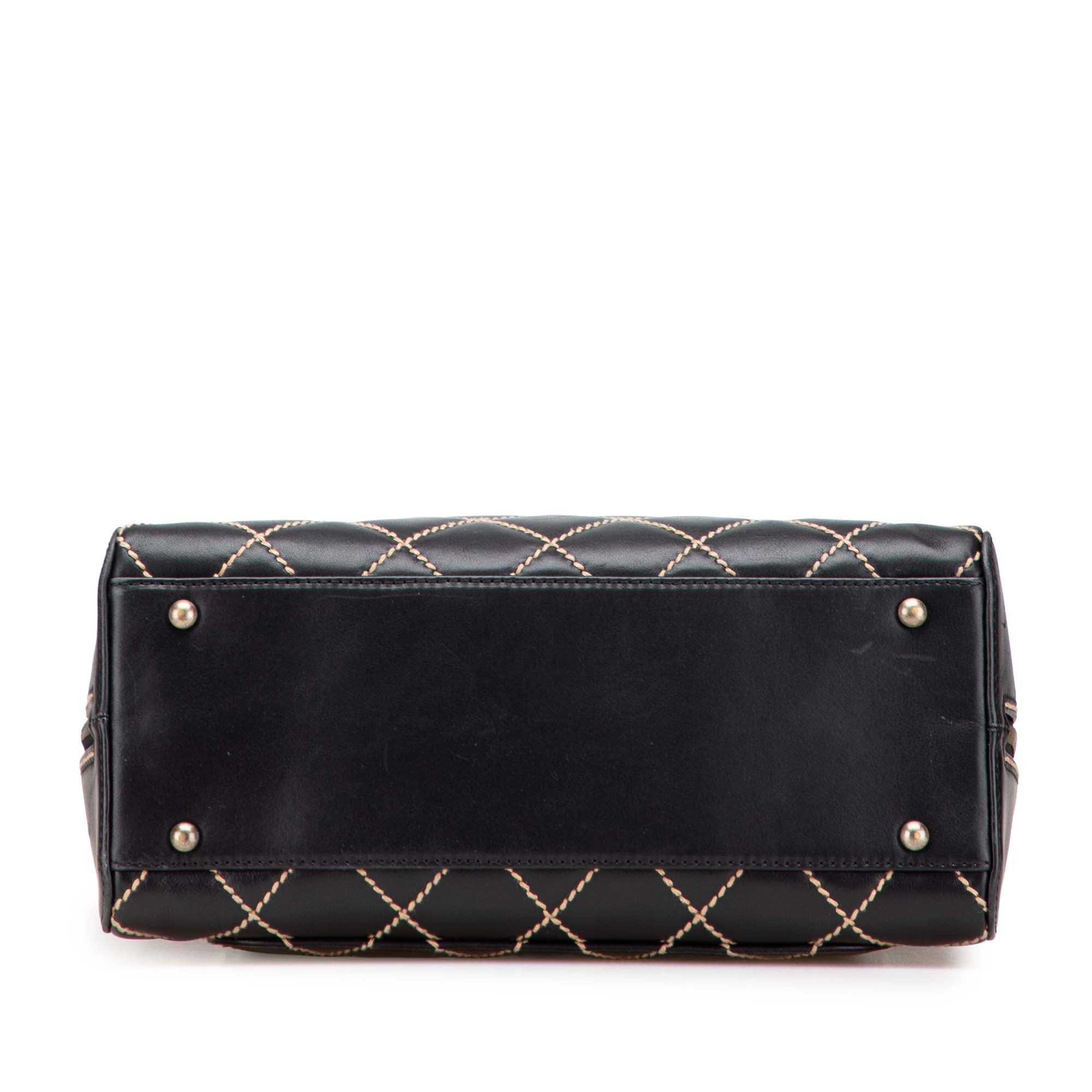 CC Lambskin Wild Stitch Handbag