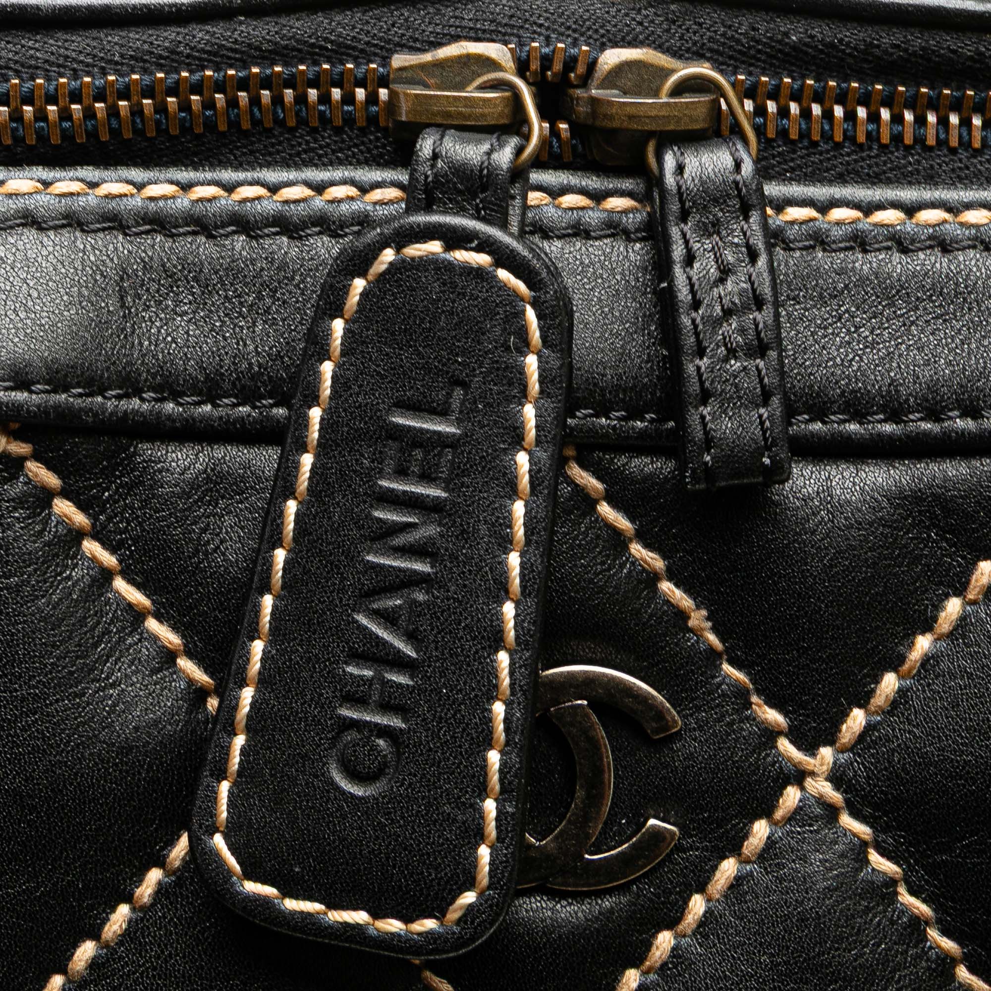 CC Lambskin Wild Stitch Handbag