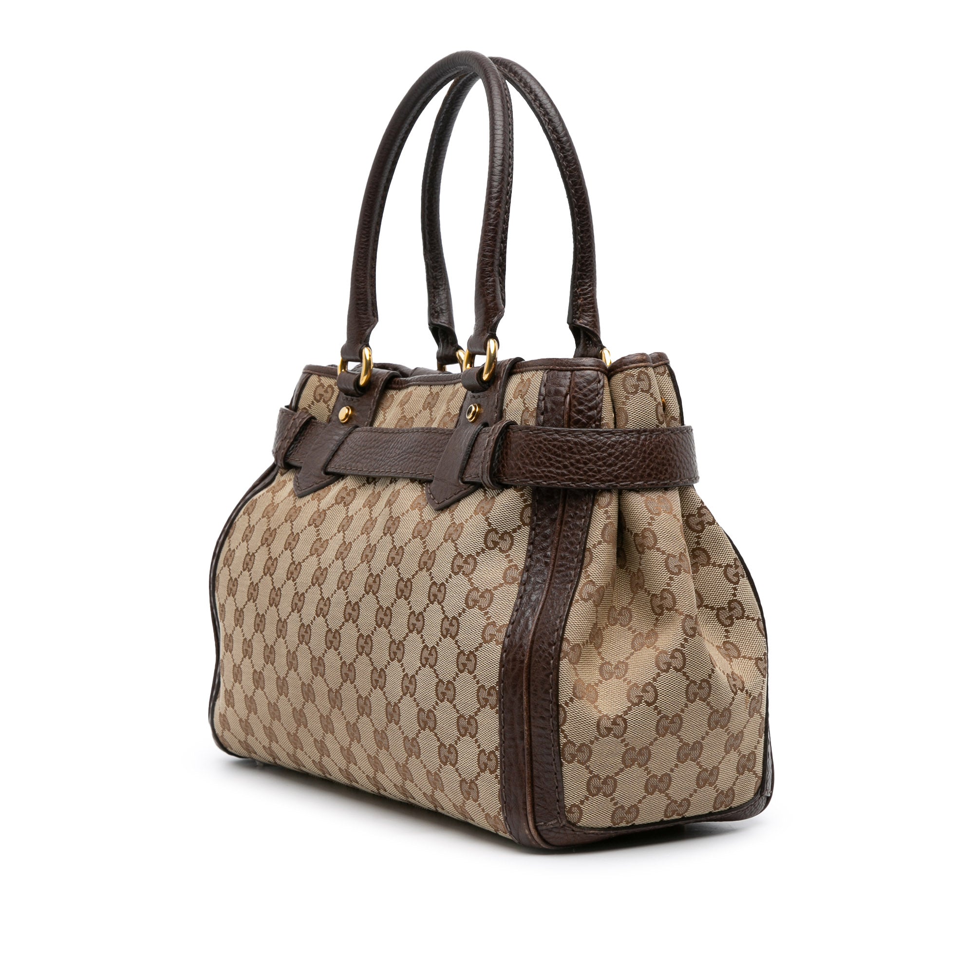 GG Canvas Running Tote