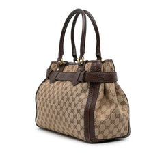 GG Canvas Running Tote