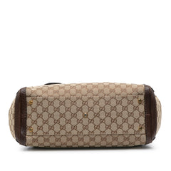 GG Canvas Running Tote