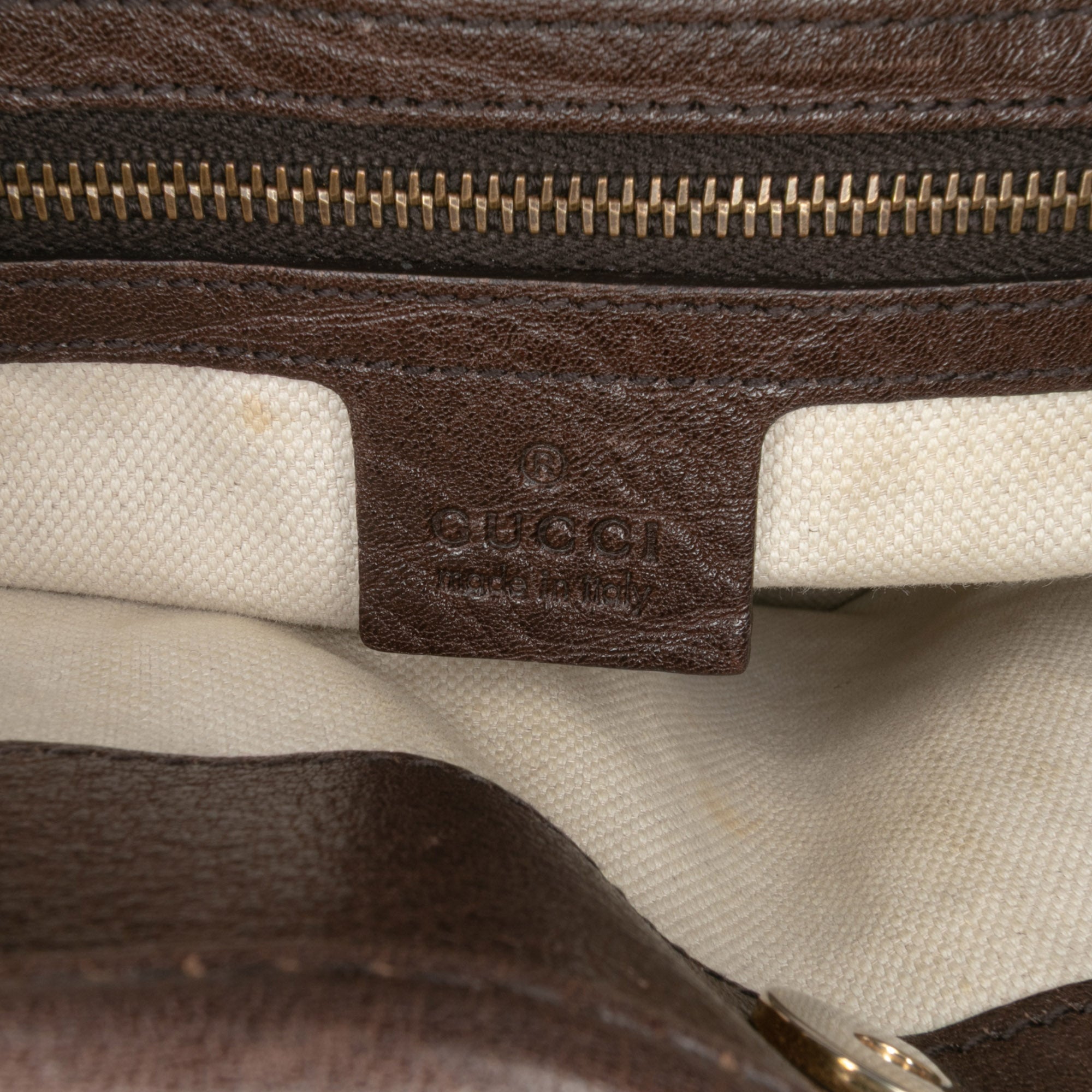 GG Canvas Running Tote