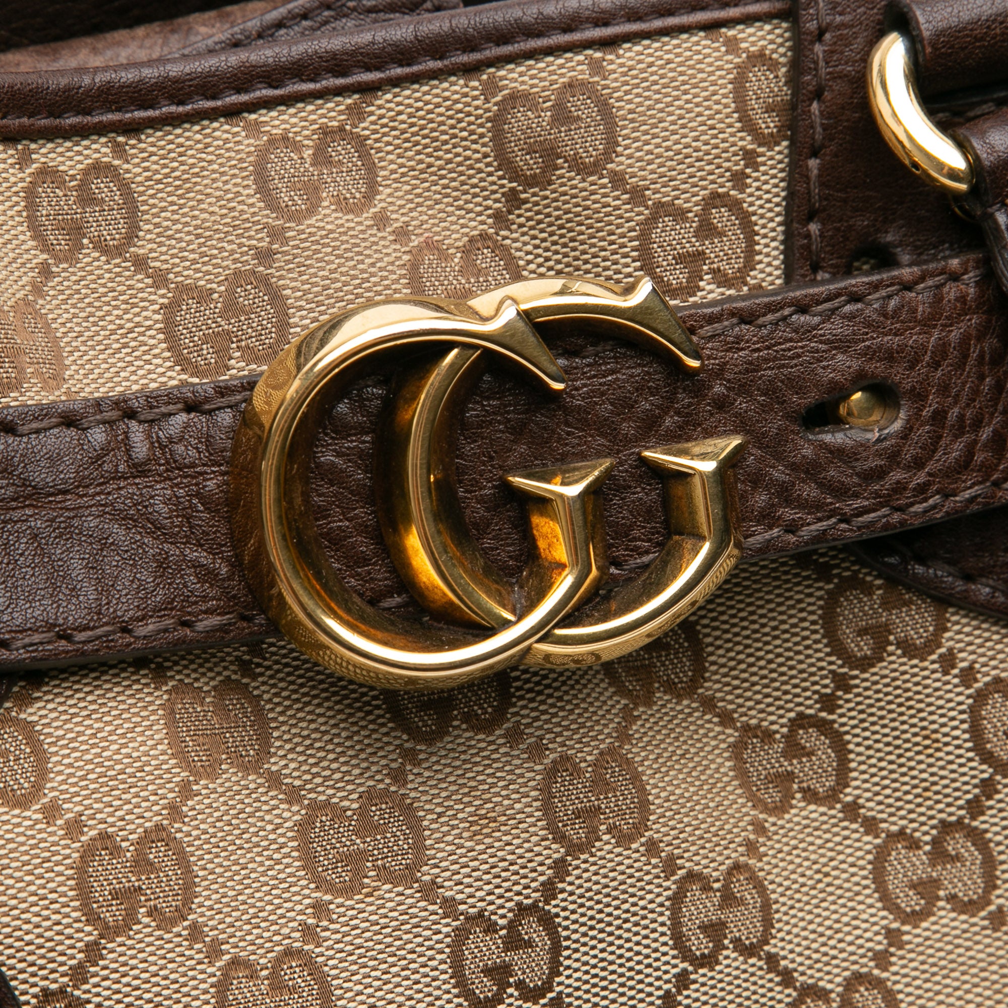 GG Canvas Running Tote