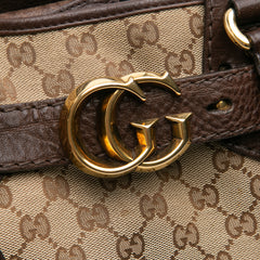 GG Canvas Running Tote