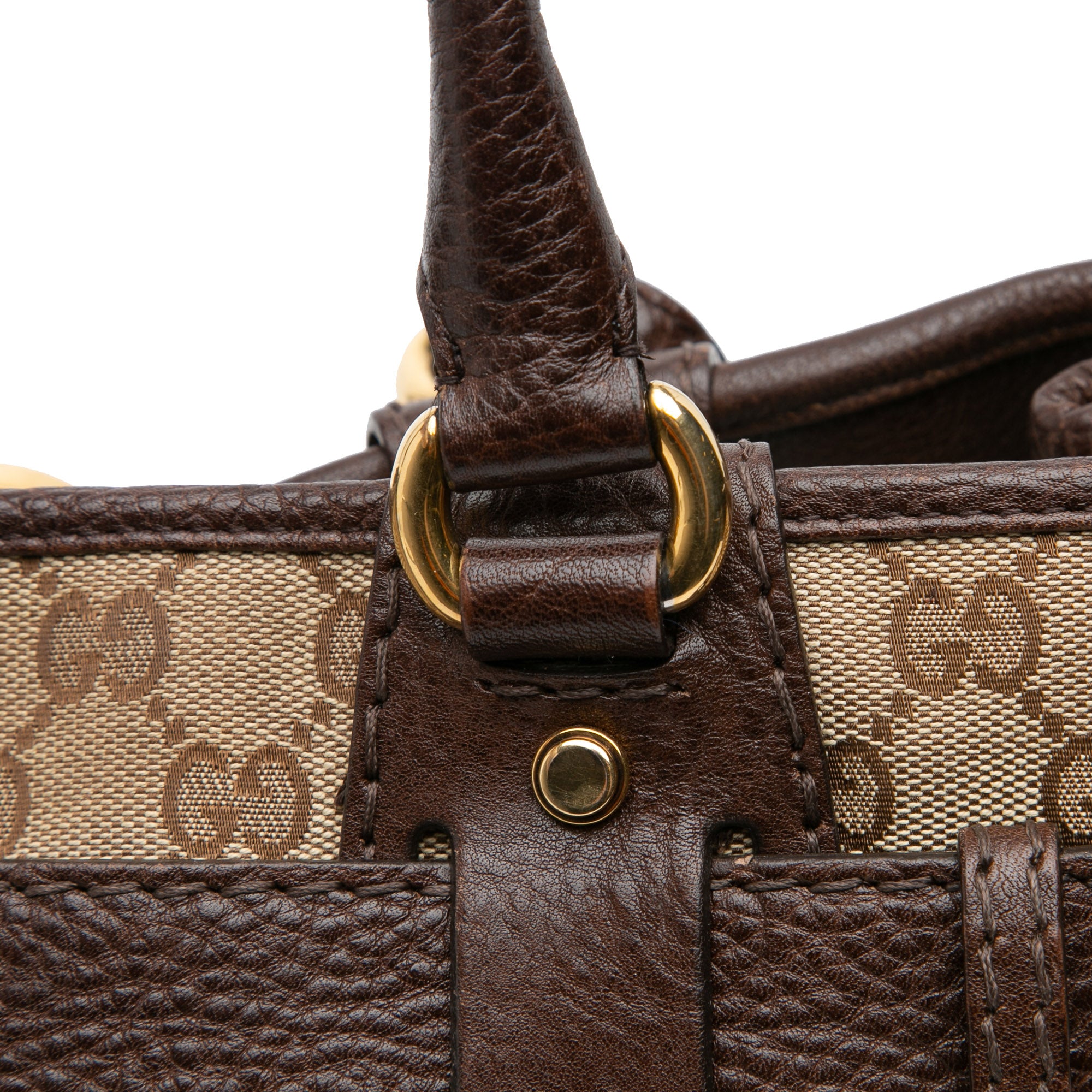 GG Canvas Running Tote