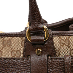 GG Canvas Running Tote
