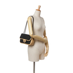 Medium Classic Bicolor Lambskin Twist Flap