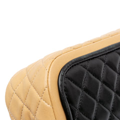 Medium Classic Bicolor Lambskin Twist Flap