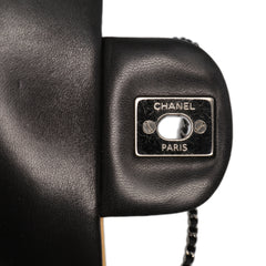 Medium Classic Bicolor Lambskin Twist Flap