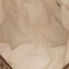 GG Canvas Web Travel Bag
