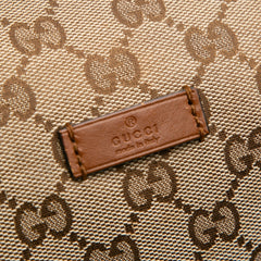 GG Canvas Web Travel Bag