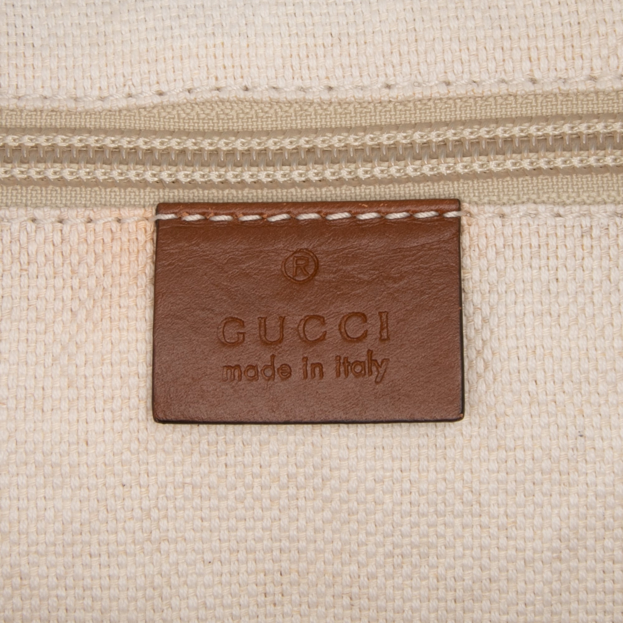 GG Canvas Web Travel Bag