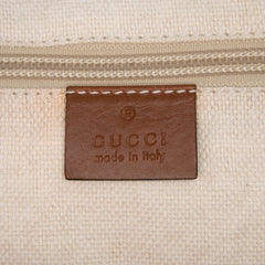 GG Canvas Web Travel Bag