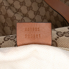 GG Canvas Web Travel Bag