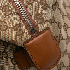 GG Canvas Web Travel Bag