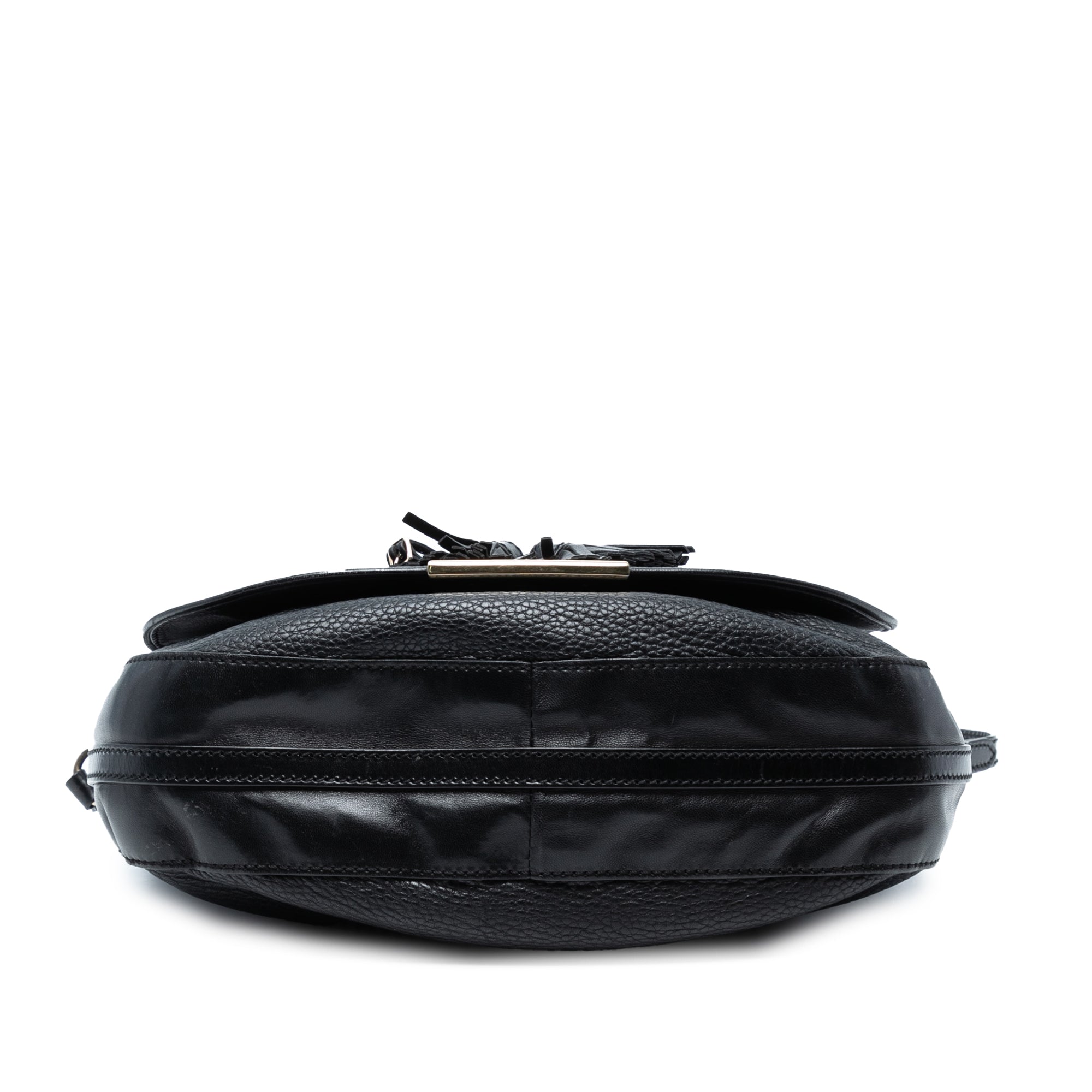 Medium Grained Leather Maydown Shoulder Bag