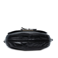 Medium Grained Leather Maydown Shoulder Bag