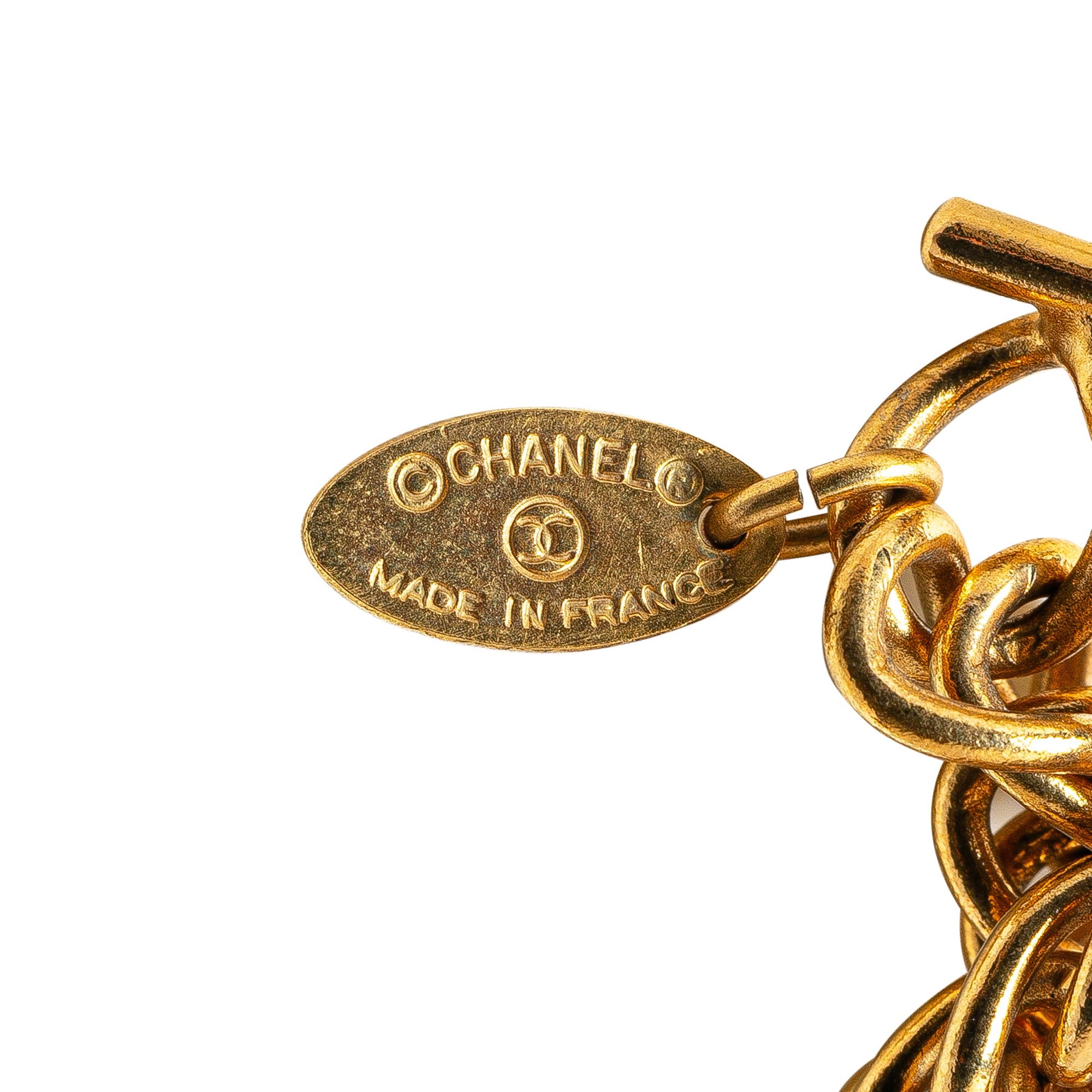 Gold Plated Lion Head Choker Necklace