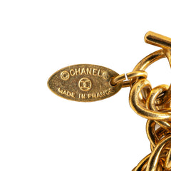 Gold Plated Lion Head Choker Necklace