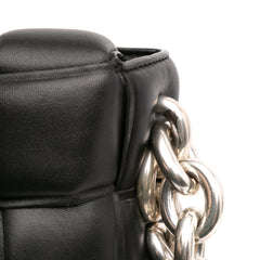 Nappa Intrecciato Padded Chain Cassette Satchel