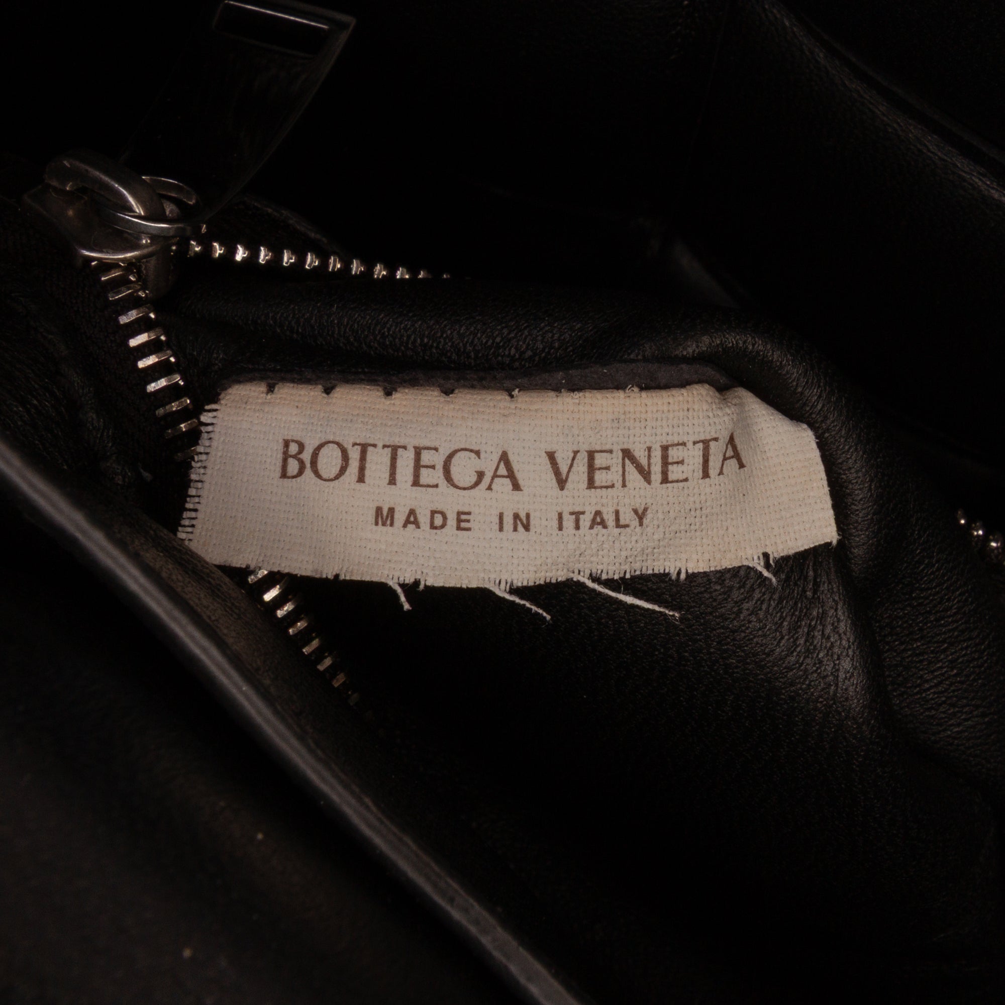 Nappa Intrecciato Padded Chain Cassette Satchel