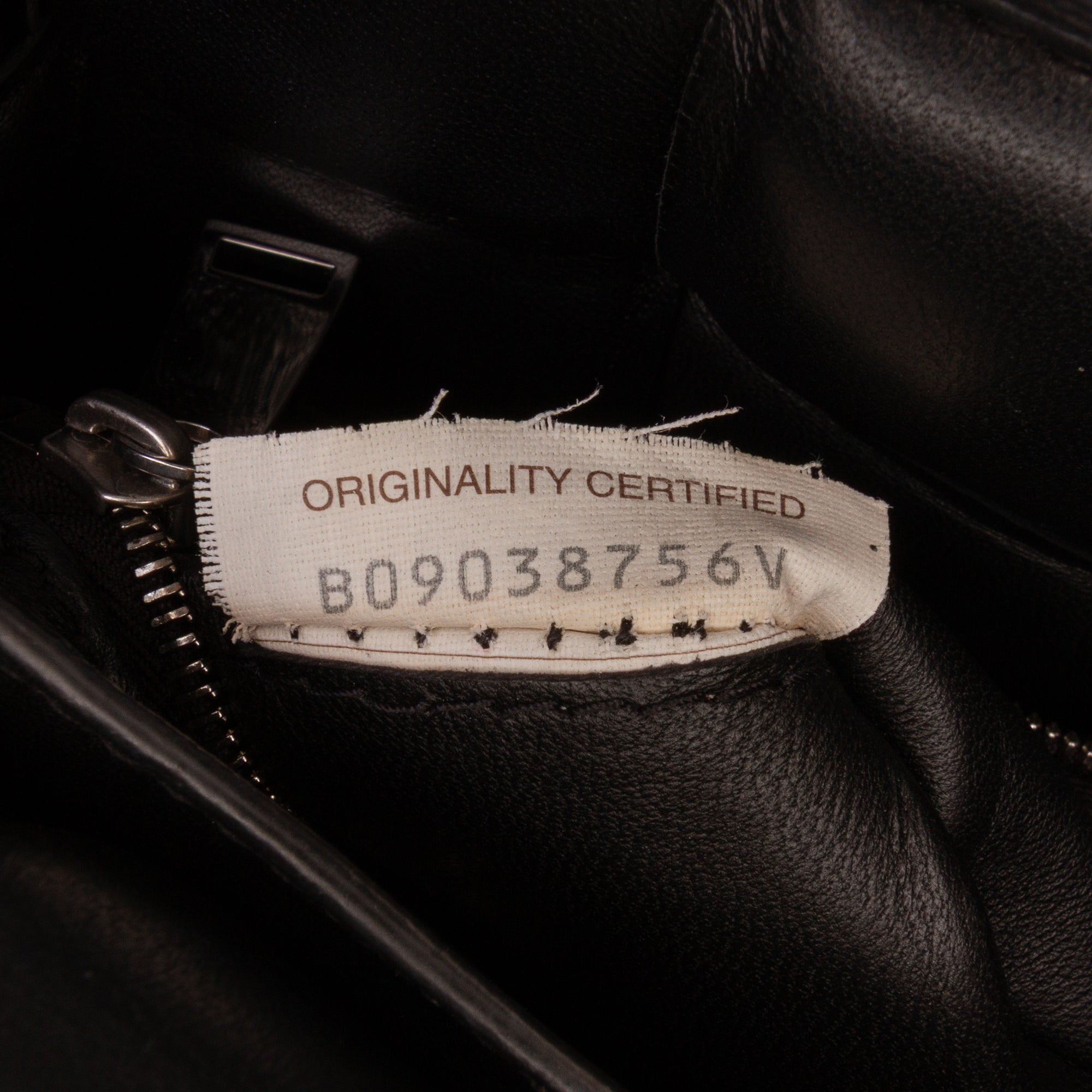 Nappa Intrecciato Padded Chain Cassette Satchel
