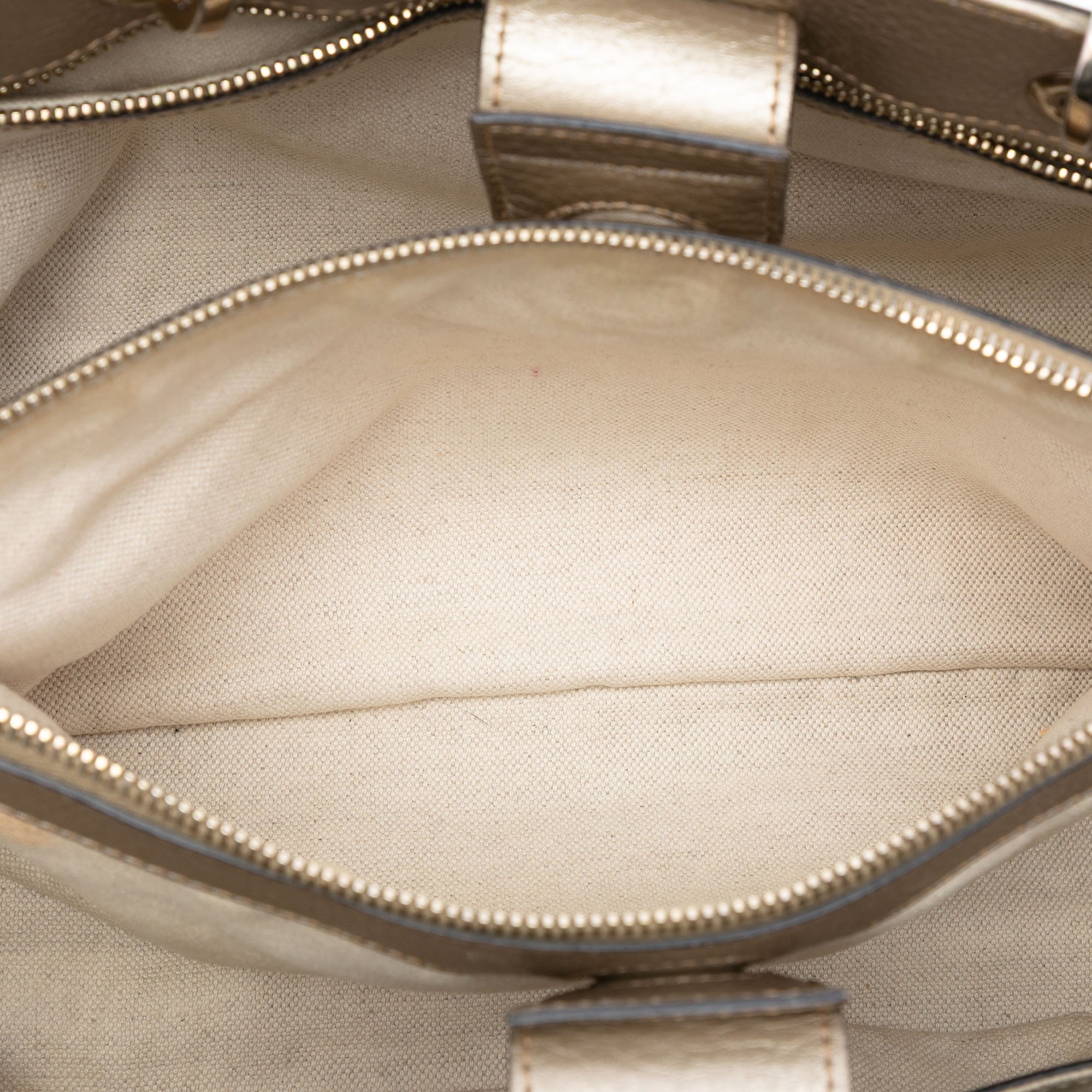 Medium Calfskin Bamboo Shopper Satchel