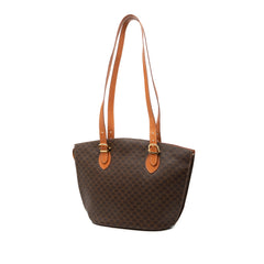 Macadam Coated Canvas Shoulder Bag