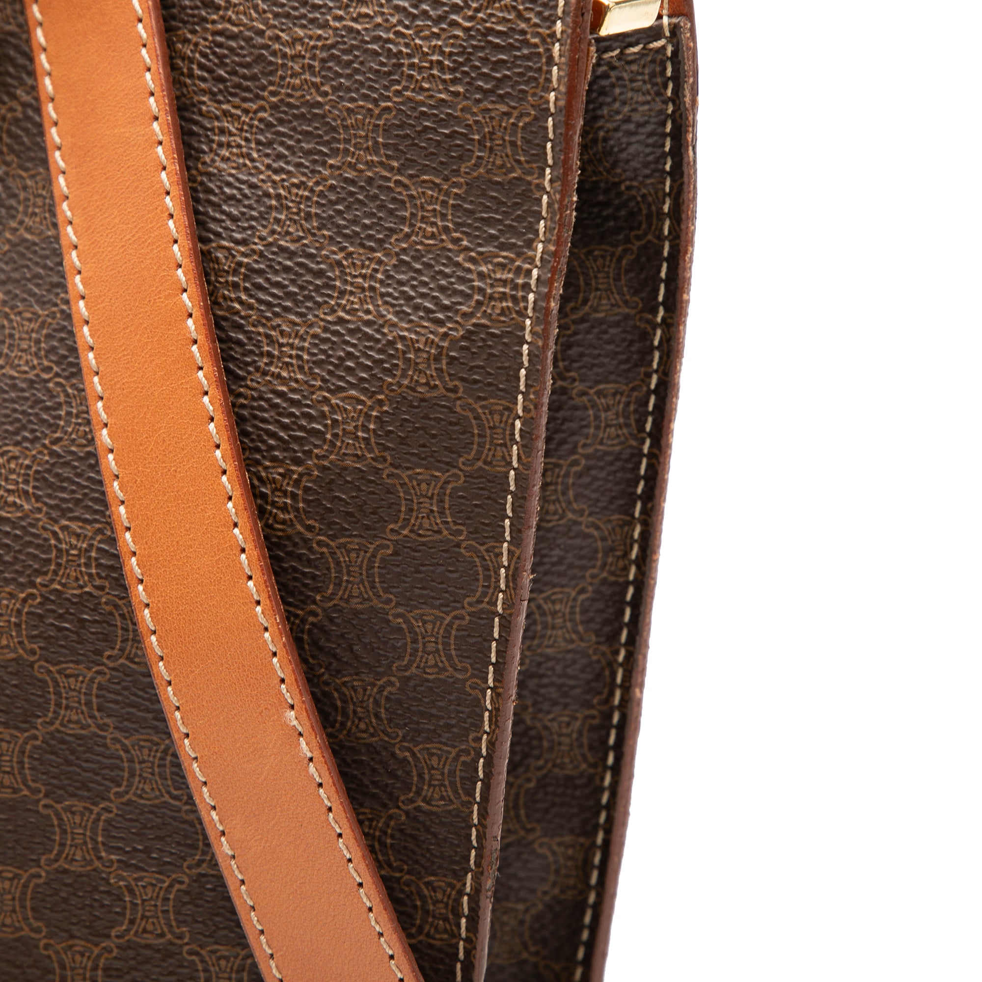 Macadam Coated Canvas Shoulder Bag